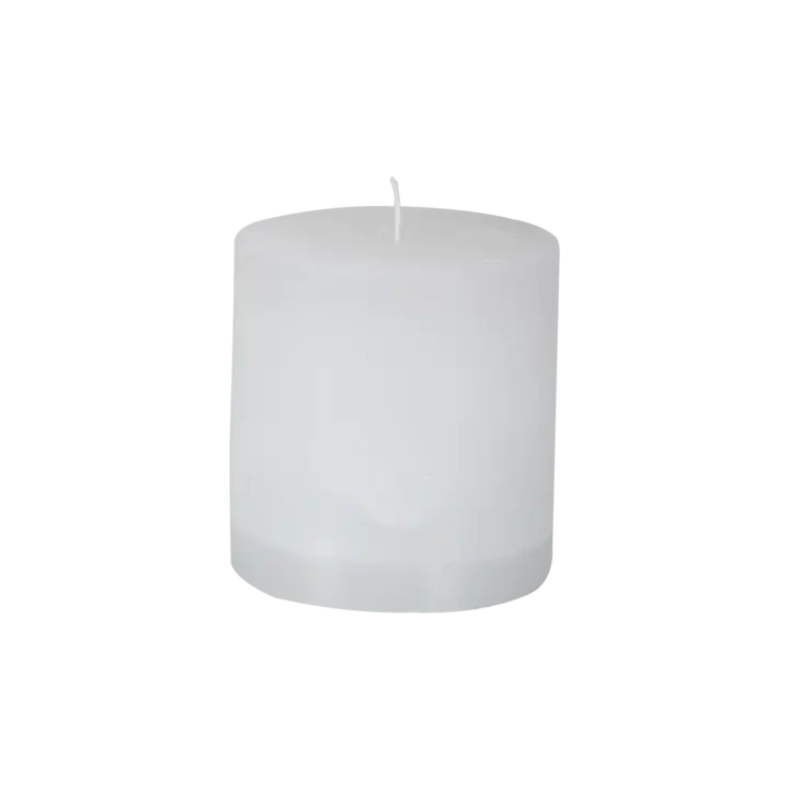 COTE NORD Blockljus vitt diameter 10 × 10 cm
