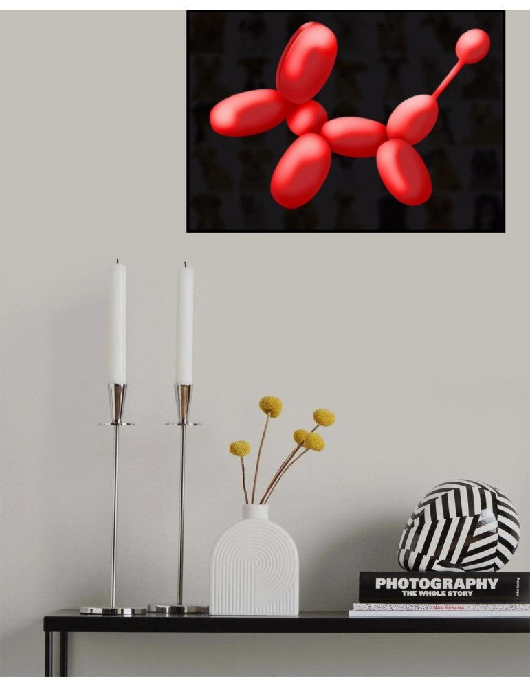 Affisch - Balloon Dog