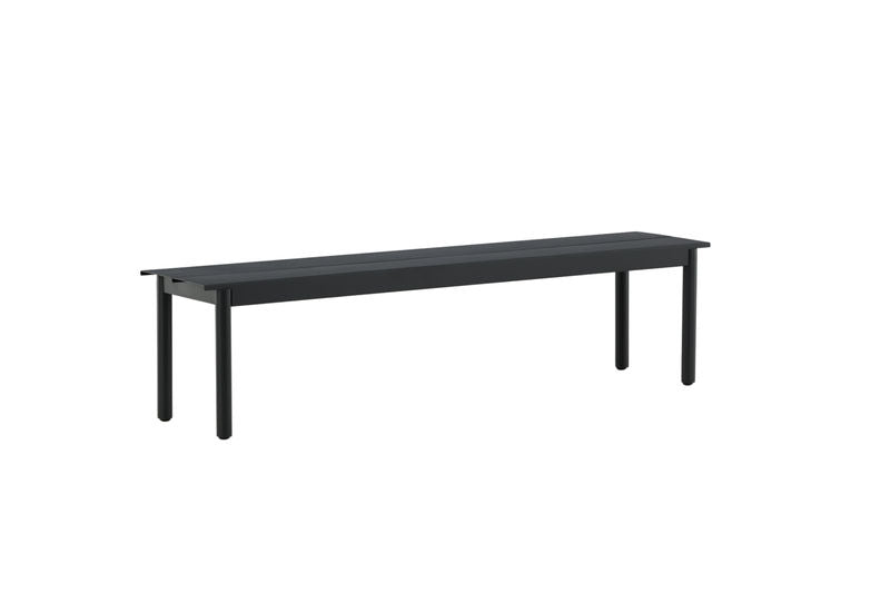 Bänk - Modena - Svart 180cm