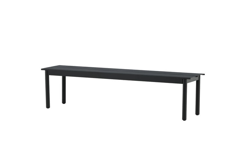 Bänk - Modena - Svart 180cm