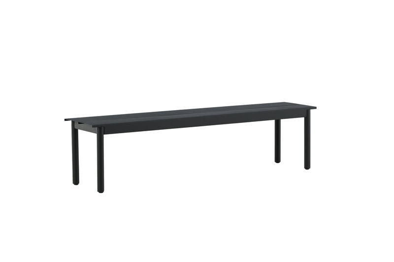 Bänk - Modena - Svart 180cm
