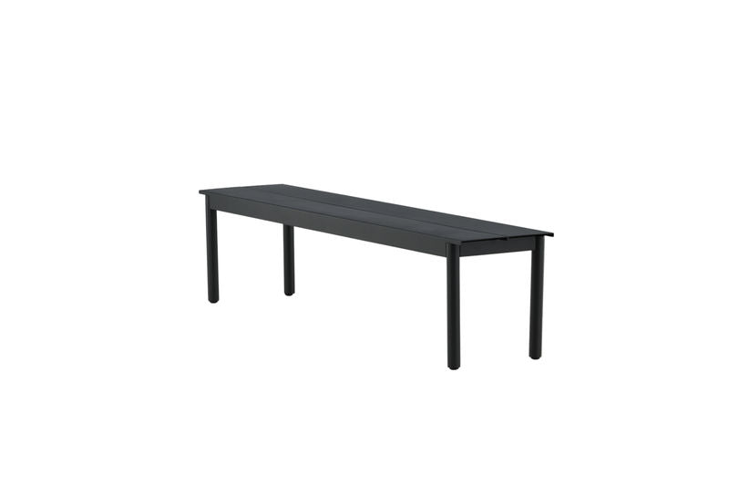 Bänk - Modena - Svart 180cm