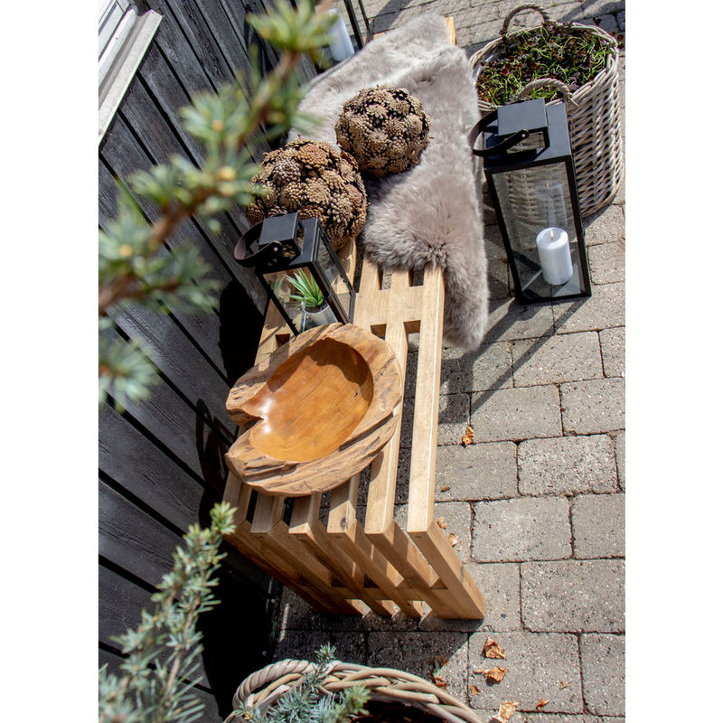 Rio Skål i teak M House Nordic
