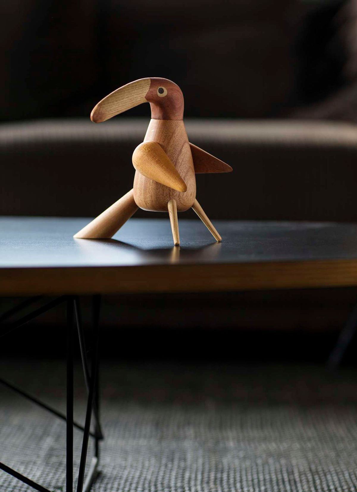 Pepparkvarn The Pepper Bird Original 20,5 cm Mahogny från Spring Copenhagen