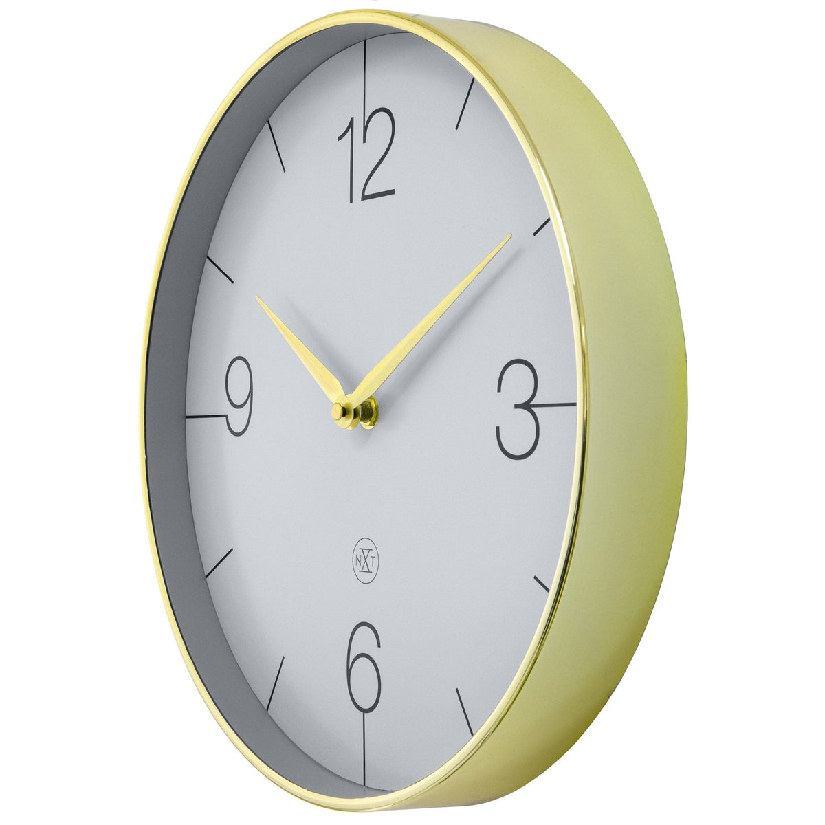 Väggklocka Finesse Nxt 30,5 cm Guld/Grå från NeXtime