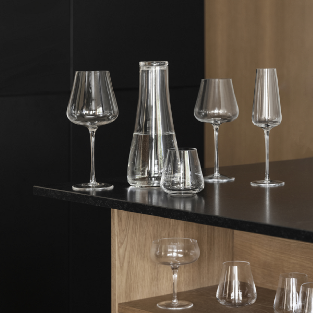 Dricksglas Belo 4-Pack 28 cl Clear från blomus