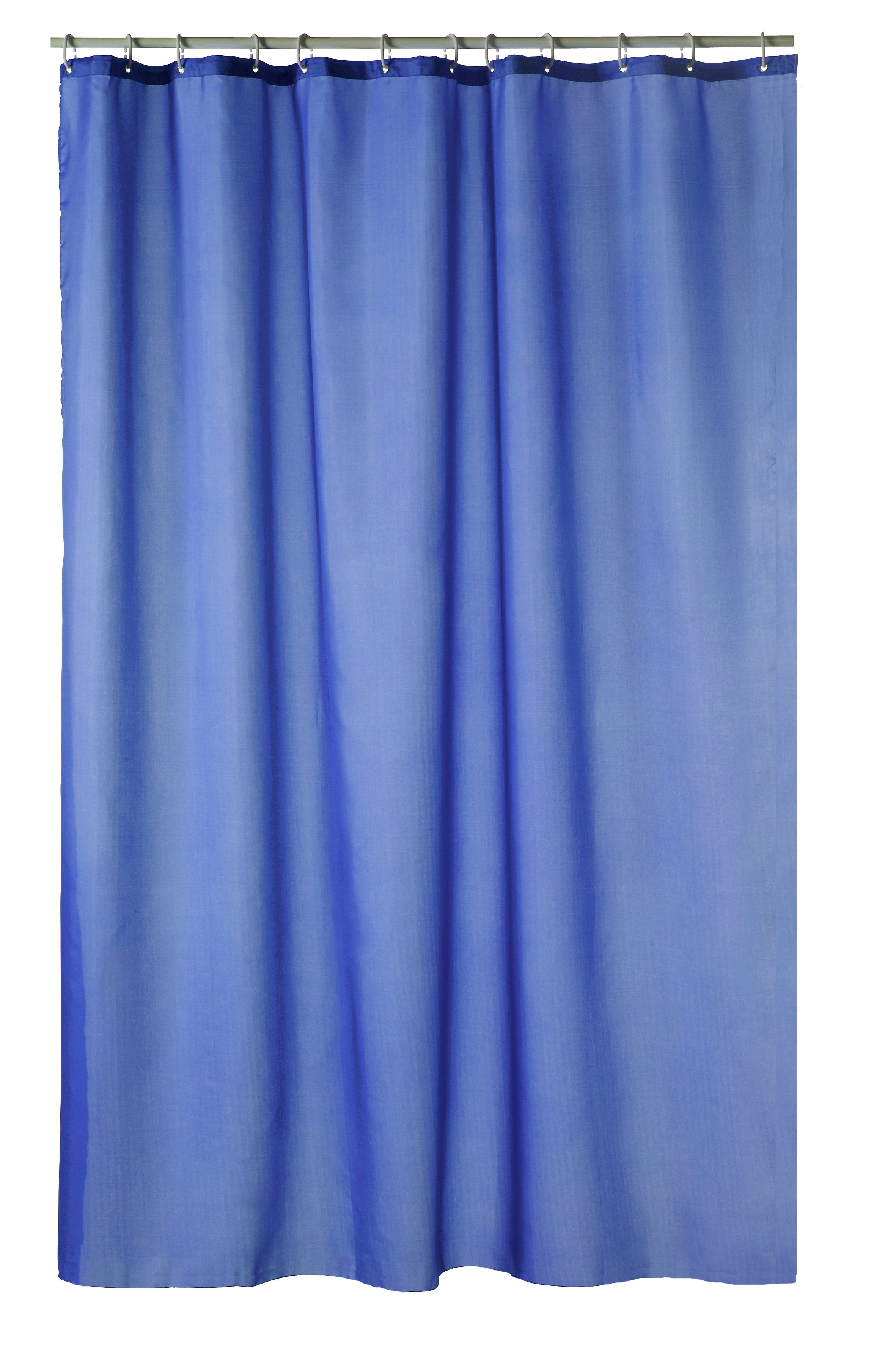 Duschdraperi himmelsblå från Etol Design i XL storlek