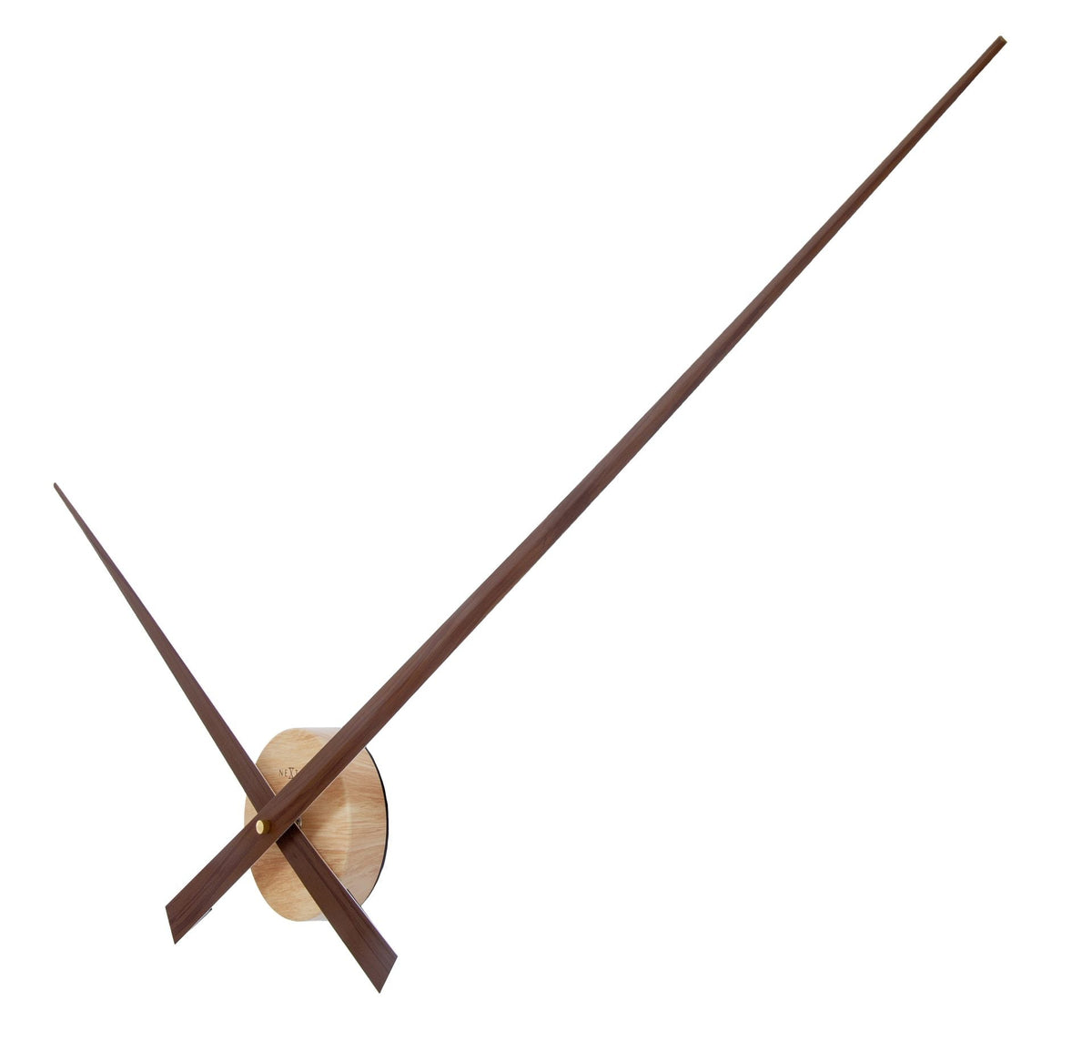 Väggklocka Hands 85 cm Valnöt från NeXtime