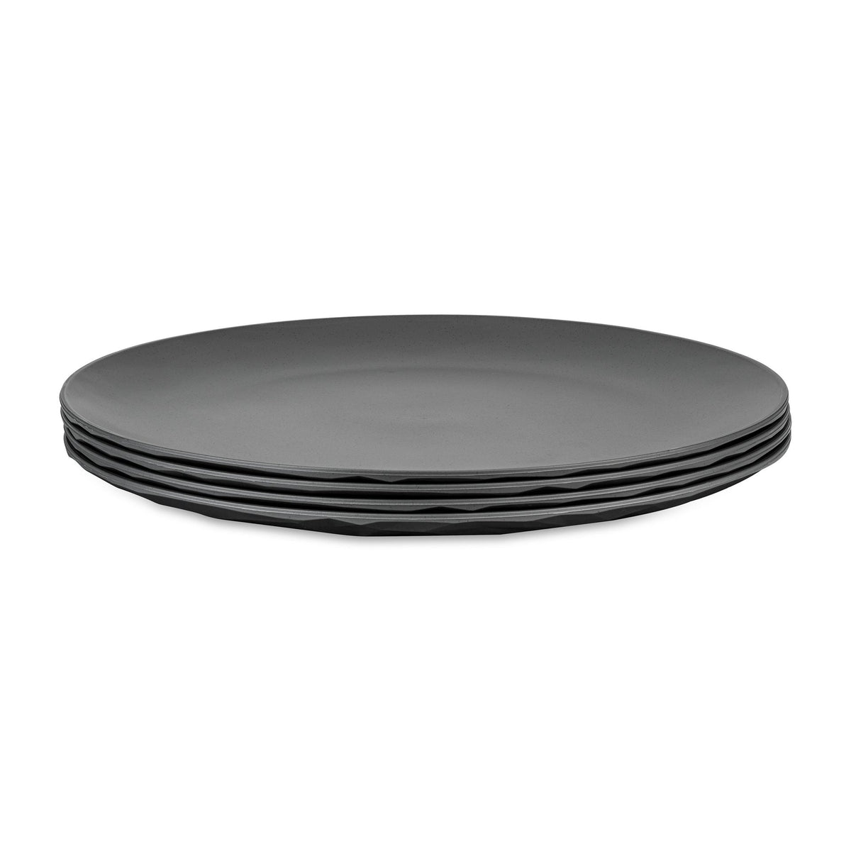 Tallrik Club 26 cm Mörkgrå 4-pack från Koziol
