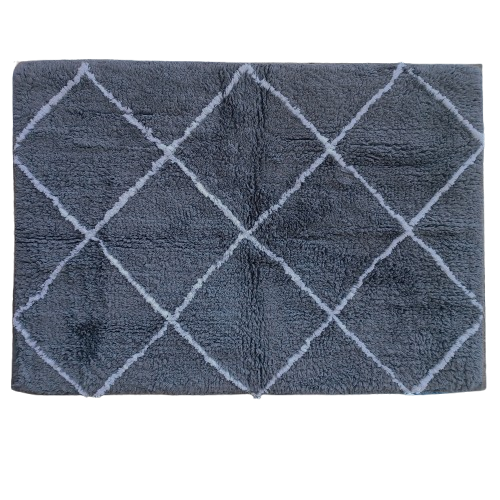 Matta Romb 50x70 cm grå/vit Etol Design badrumsmatta