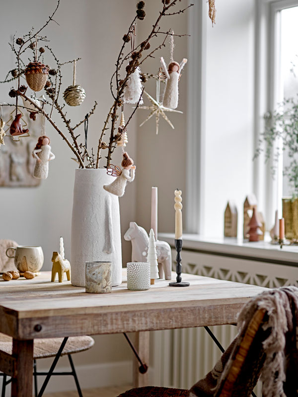 Siffer Ljusstake Hästar Bloomingville