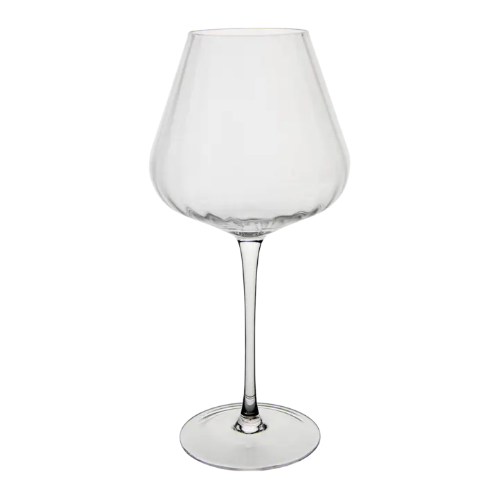 Set om 4 NOMI vinglas 55 cl i klart munblåst glas med klassisk kupa – eleganta vinglas från Hemboden.