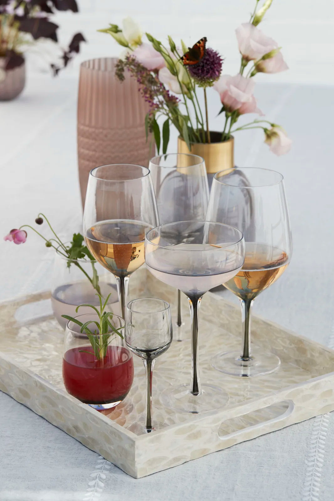 Victorinne Champagneglas Rökfärgad - 12 st