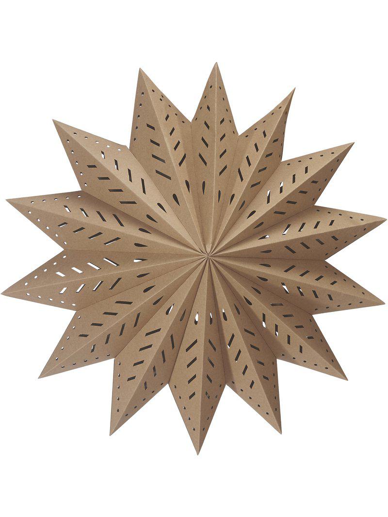 Adventsstjärna Alfa brun 50 cm – PR Home