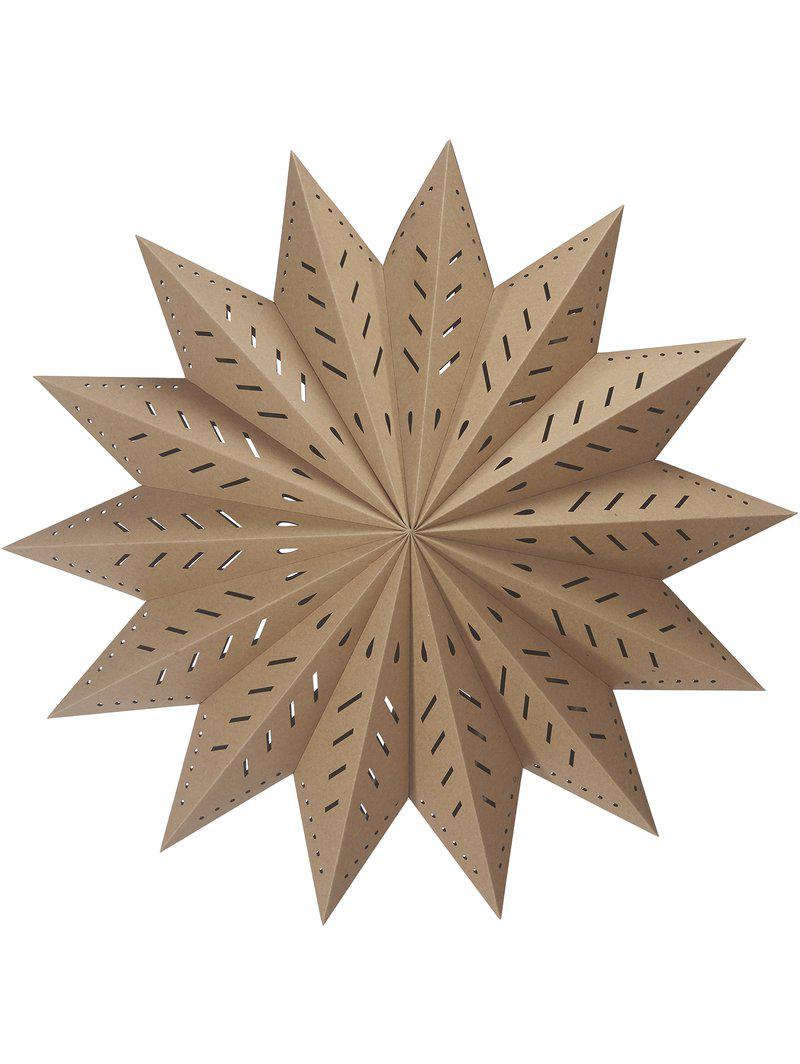 Adventsstjärna Alfa brun 60 cm – PR Home
