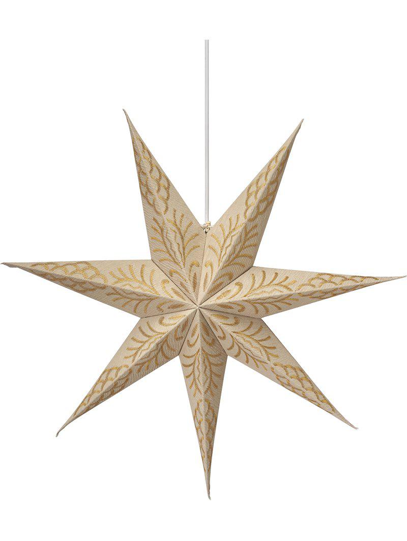 Adventsstjärna Celeste gyllene sand 60 cm – PR Home