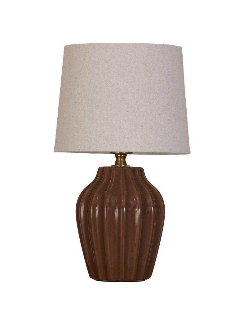 Lyon bordslampa brun – liten – PR Home – bild 2
