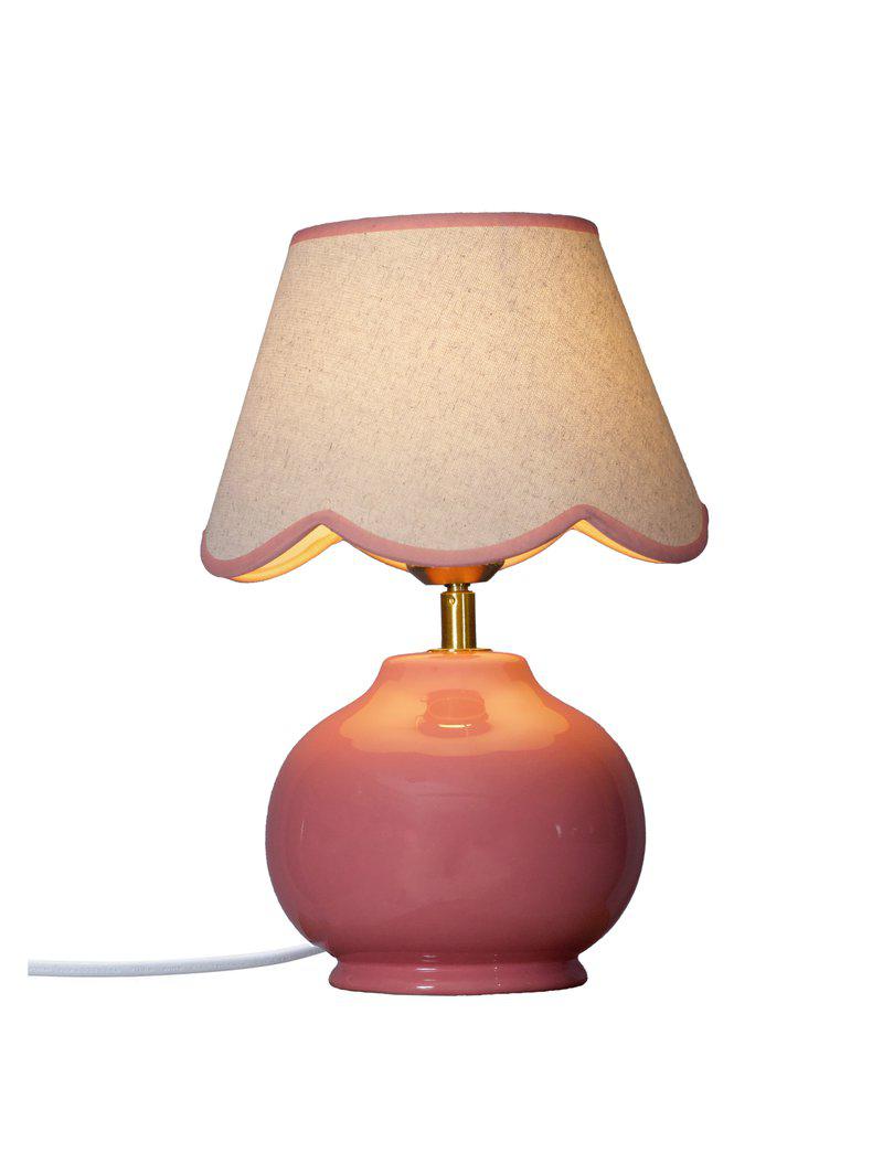 Nell bordslampa rosa – 34 cm – PR Home – bild 1