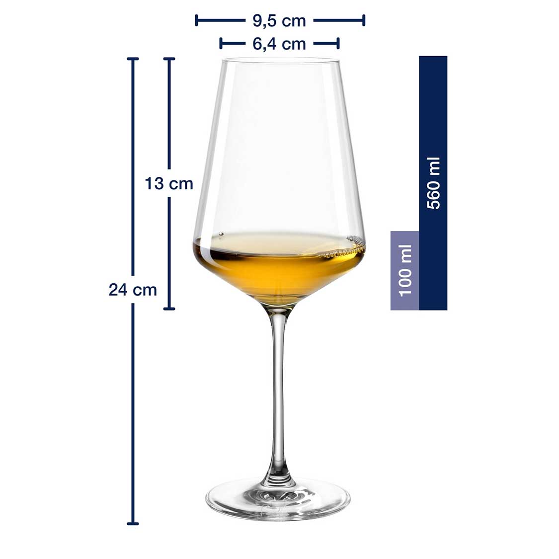 Vitvinsglas Puccini Reservglas 560ml