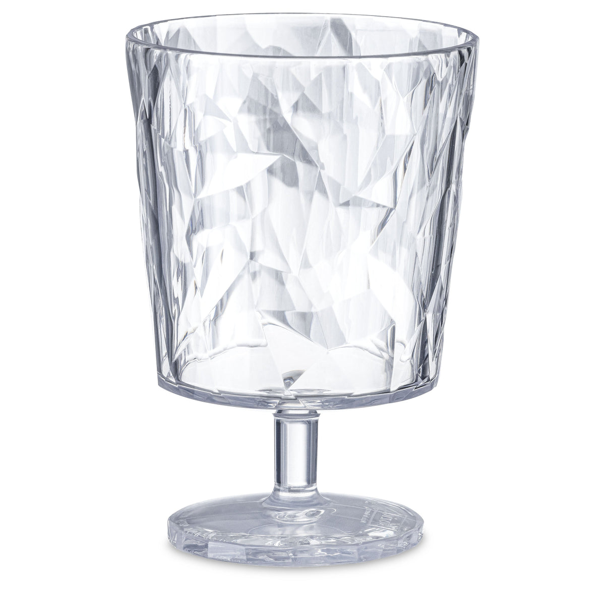 Koziol Club Light Wine vinglas i klar plast, 250 ml