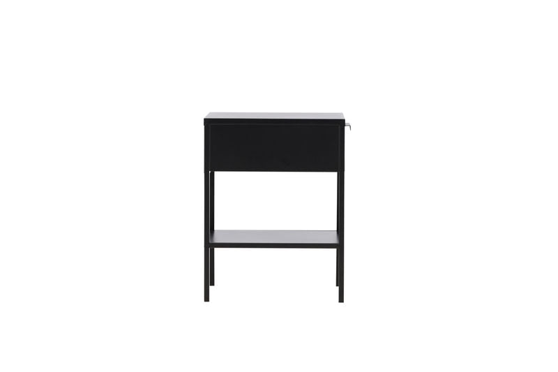 SACRAMENTO Sängbord 40x40 Svart Venture Home