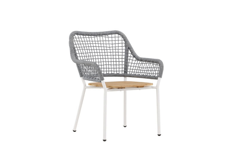Loungestol Amora - Grå/Teak Venture Home