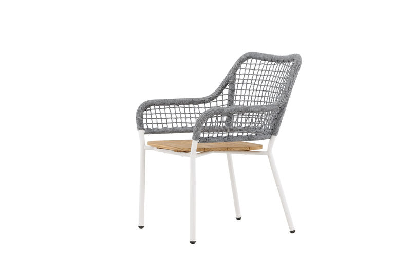 Loungestol Amora - Grå/Teak Venture Home