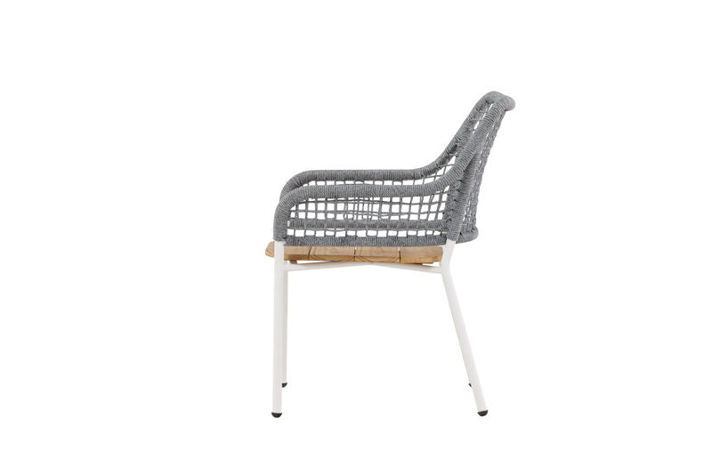 Loungestol Amora - Grå/Teak Venture Home