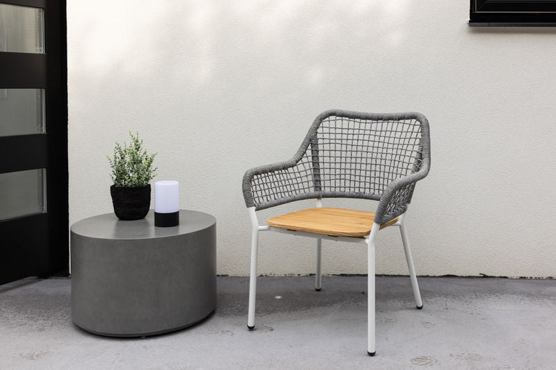 Loungestol Amora - Grå/Teak Venture Home