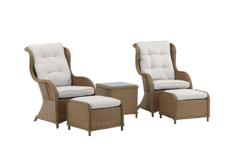 Vikelund - Lounge set  - Natur/Sand