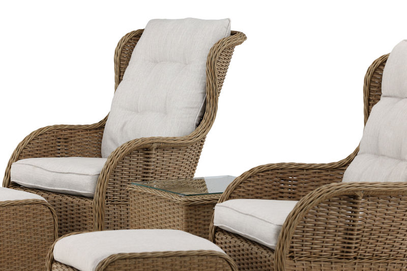 Vikelund - Lounge set  - Natur/Sand