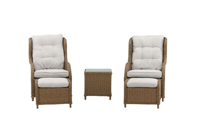 Vikelund - Lounge set  - Natur/Sand