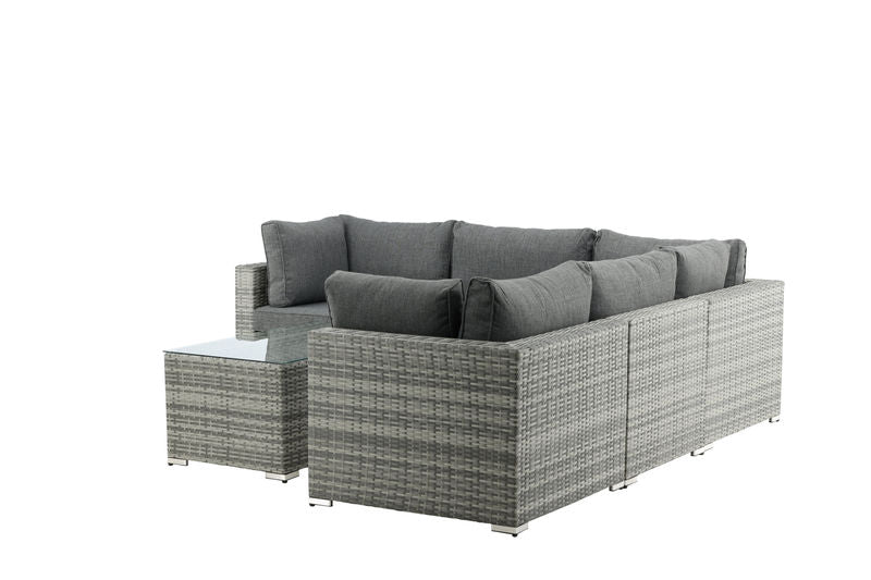 Amazon - Soffgrupp utomhus 3+2+1 - Grå Venture Home