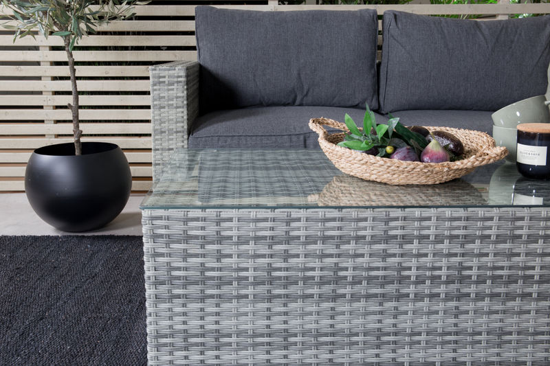 Amazon - Soffgrupp utomhus 3+2+1 - Grå Venture Home