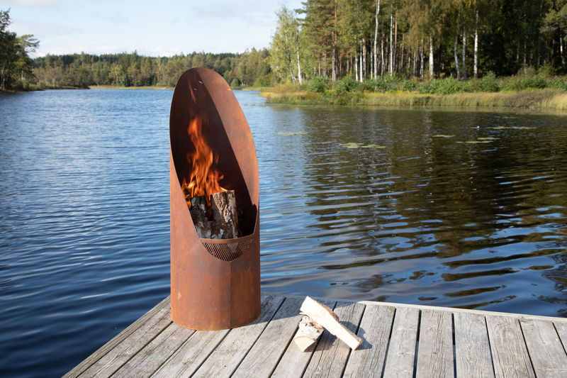 Bastian - Eldstad Rost/Orange - Hemboden